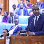 Finance minister Hon. Musasizi